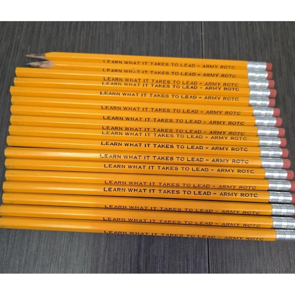 Army ROTC promotional pencils Learn What It Takes to Lead (15) New Unsharpened